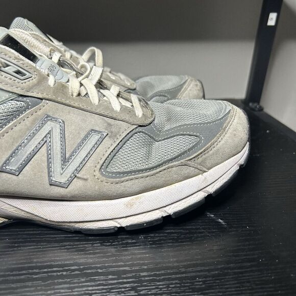 New Balance 990v5 Made In USA Gray Sneakers Mens Size 11 4E Wide - Picture 7 of 15